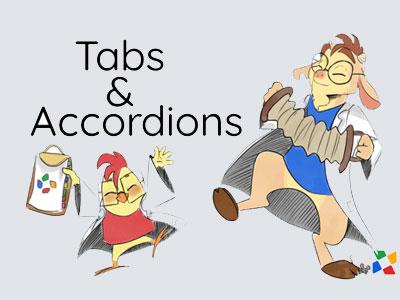 Tabs and Accordions